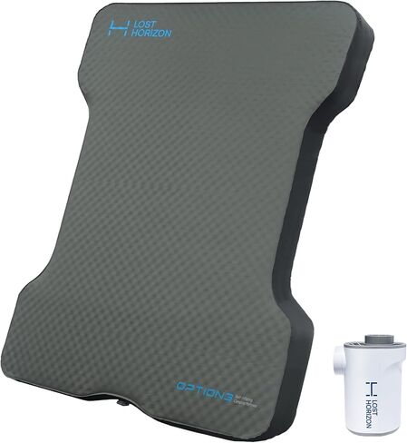 LOSTHORIZON Truck Bed Camping Air Mattress with Foam, Self Inflating Sleeping Pad for Full Size 6-6.5FT with Air Pump, 4.5" Thick in Saudi Arabia