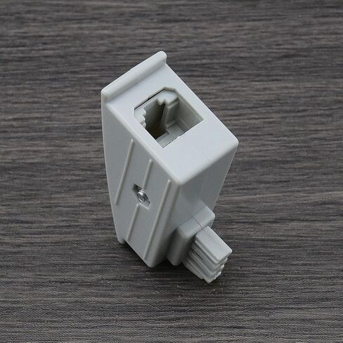 ECSiNG 4pcs TAE Adapter TAE-F Adapter Plug TAE-F Male to RJ45 Female Plug 8P2C Socket RJ45 Adapter Compatible with Fritzbox(Light Grey) in Saudi Arabia