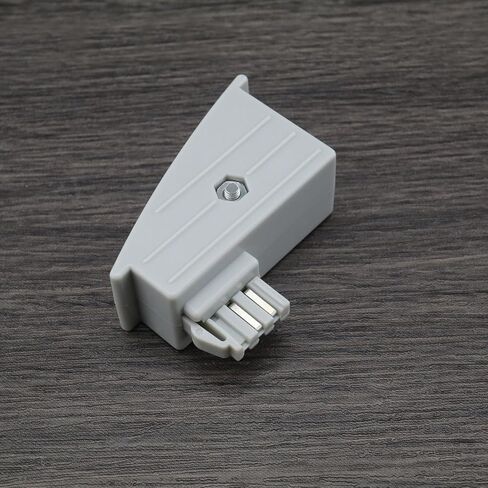 ECSiNG 4pcs TAE Adapter TAE-F Adapter Plug TAE-F Male to RJ45 Female Plug 8P2C Socket RJ45 Adapter Compatible with Fritzbox(Light Grey) in Saudi Arabia