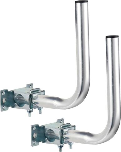 Universal Wireless Bridge Bracket Mount, Pole and Wall-Mounted Mount for Outdoor Point to Point AP Access Point Client Bridge CPE, 2-Pack in Kuwait