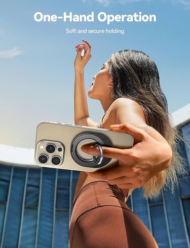 حامل حلقة الهاتف المغناطيسي من JOYROOM لـ MagSafe، [Sability Max] مقبض حلقة مغناطيسي للهاتف الخلوي in Kuwait