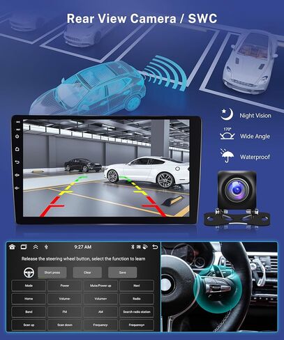 6G+128G 8 Core Android 13 Car Stereo Car Radio for Toyota Camry 2000-2006 Wireless Carplay DSP-36, Rimoody 9'' Touchscreen GPS WiFi Bluetooth FM/RDS Mirror Link 59-UI Themes Backup Camera in Saudi Arabia