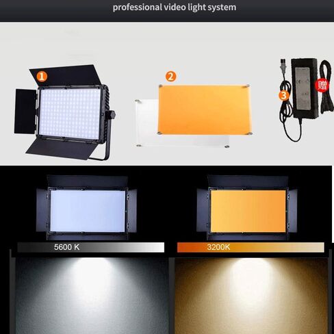 70 واط A-2200IX CRI 96+ لوحة LED/Barndoor/شاشة LCD لإضاءة الفيديو (A-2200IX) in Saudi Arabia