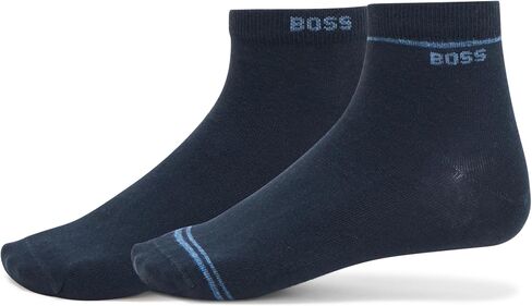 BOSS Men's Two Pack Short Sock with Sporty Branding in Saudi Arabia