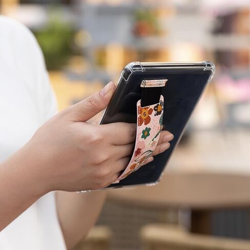 حافظة CoBak الشفافة لجهاز Kindle الجيل العاشر 2019 مقاس 6 بوصات مع حزام يد مرن - غطاء شفاف ناعم للغاية من مادة TPU، حماية خفيفة الوزن ومتينة in Saudi Arabia
