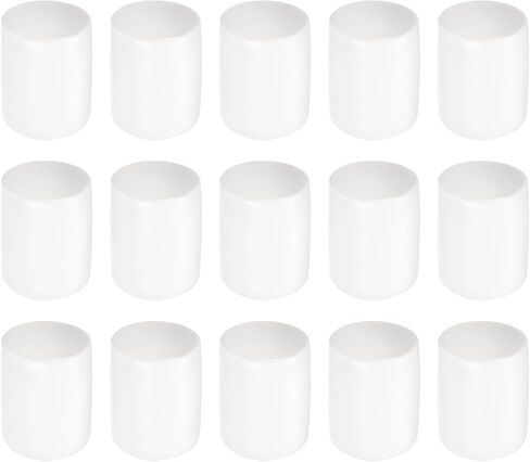 Screw Thread Protector Cover Rubber End Caps, [for Screw, Bolt] - 2"(50mm) ID/White/4pcs in Kuwait