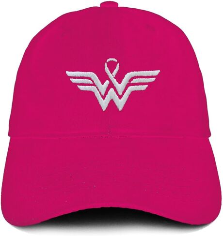 Breast Cancer Awareness Hat for Women Embroidered Pink Ribbon Hat in Saudi Arabia