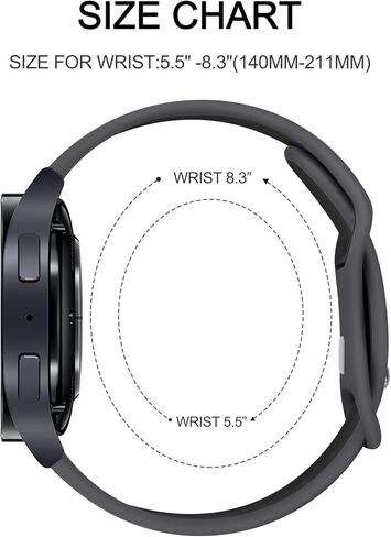 Vanjua Breathable Band for Amazfit Bip 5 Bands, Amazfit GTR 4 / GTR 3 Pro / GTR 3 / GTR 2e / GTR 2 / GTR 47mm Smart Watch, 22mm Quick Release Soft Silicone Replacement Wristband Sport Strap Compatible with Amazfit Bip 5 Band / Amazfit GTR 4 / GTR 3 Bands  in Kuwait