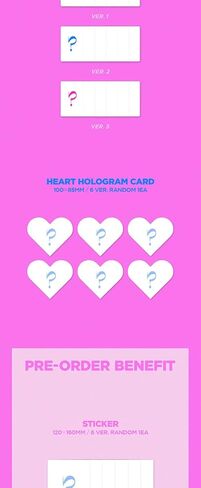 IVE LOVE DIVE 2nd Single Album Ver.3 CD+96p PhotoBook+1p PhotoCard+Heart Hologram Card+Tracking Sealed in Saudi Arabia