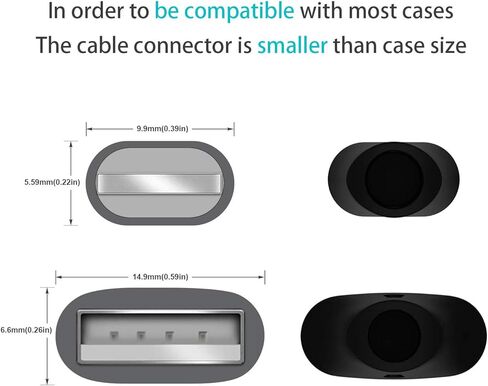 AGVEE [3 عبوات بطول 3 أقدام لكابل شحن iPhone، طرف طرفي مقوى، سلك بيانات سلك شاحن USB سريع مضفر لجهاز iPhone 11 10 8 7 6S 6، iPad iPod iOS، رمادي in Kuwait