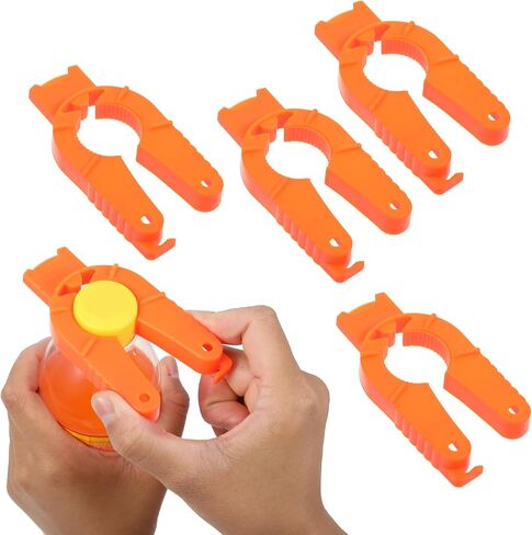 Plastic Bottle Cap Opener,3 Pack Water Bottle Opener,Orange Soda Can Opener,3 in 1 Multi-Purpose Water Bottle Opener for Arthritic Hands,Seniors in Saudi Arabia