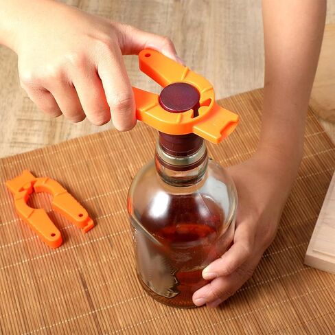 Plastic Bottle Cap Opener,3 Pack Water Bottle Opener,Orange Soda Can Opener,3 in 1 Multi-Purpose Water Bottle Opener for Arthritic Hands,Seniors in Saudi Arabia