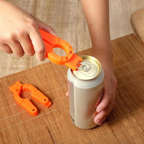 Plastic Bottle Cap Opener,3 Pack Water Bottle Opener,Orange Soda Can Opener,3 in 1 Multi-Purpose Water Bottle Opener for Arthritic Hands,Seniors in Saudi Arabia