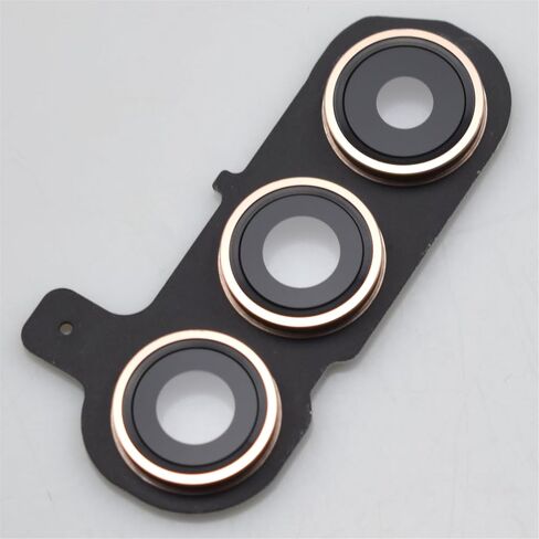 Yellow Rear Camera's Frame Replacement for Samsung Galaxy S24+ with Camera's Glass Cover Pre-Install Adhesive and Installation Tool Kit in Saudi Arabia