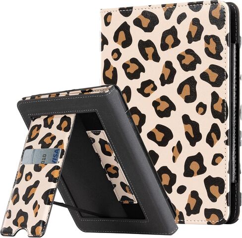 CoBak Case for Kindle Paperwhite - All New PU Leather Cover with Auto Sleep Wake, Hand Strap, Card Slot for Kindle Paperwhite Signature Edition and Kindle Paperwhite 11th Generation 2021 Released in Saudi Arabia