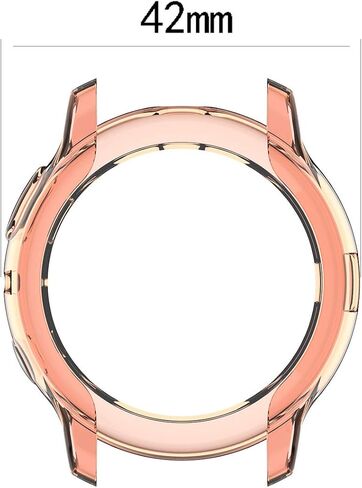 Disscool TPU Case Cover for Samsung Galaxy Watch Active 2 40mm(SM-R830), Soft Anti Drop TPU Protective Case Cover Skin for Samsung Galaxy Watch Active 2 40mm(SM-R830)(TPU Black) in Saudi Arabia