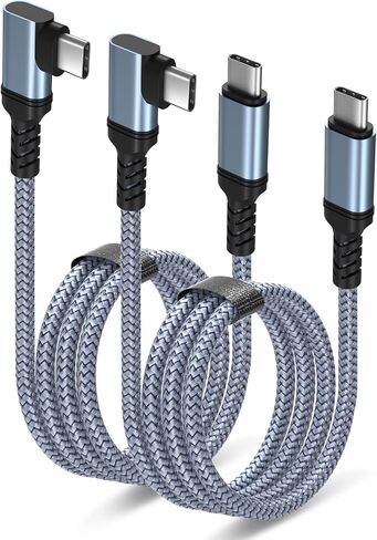 كابل USB C 3.1 الجيل 2، كابل فيديو USB C إلى USB C 3FT 4K للعرض/الشاشة، كابل شحن سريع 10 جيجابت في الثانية 100 وات PD لهواتف iPhone 15/15Plus/15Pro/Max وMacBook وiPad Pro وSamsung وPixel والكمبيوتر المحمول in Saudi Arabia