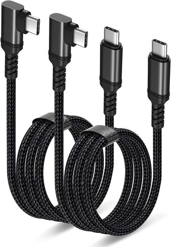 كابل USB C 3.1 الجيل 2، كابل فيديو USB C إلى USB C 3FT 4K للعرض/الشاشة، كابل شحن سريع 10 جيجابت في الثانية 100 وات PD لهواتف iPhone 15/15Plus/15Pro/Max وMacBook وiPad Pro وSamsung وPixel والكمبيوتر المحمول in Saudi Arabia