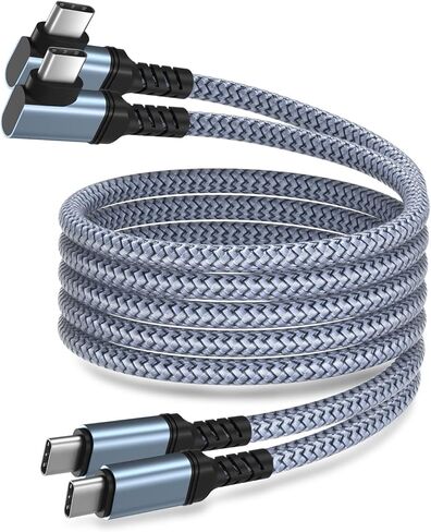 كابل USB C 3.1 الجيل 2، كابل فيديو USB C إلى USB C 3FT 4K للعرض/الشاشة، كابل شحن سريع 10 جيجابت في الثانية 100 وات PD لهواتف iPhone 15/15Plus/15Pro/Max وMacBook وiPad Pro وSamsung وPixel والكمبيوتر المحمول in Kuwait