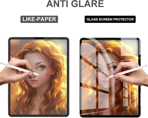 [2 Pack] Paper-Feel Screen Protector for Samsung Galaxy Tab S10 Ultra/Tab S9 Ultra/S8 Ultra 14.6 Inch, Anti-Glare/Writing Smooth PET Protective Film for S-Pen - Matte in Saudi Arabia