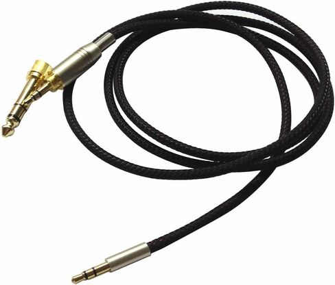 1.5m Replacement Headphone Cable for Philips SHP9500 SHL5505 SHL5705 Sony MDR-1A 10R in Saudi Arabia