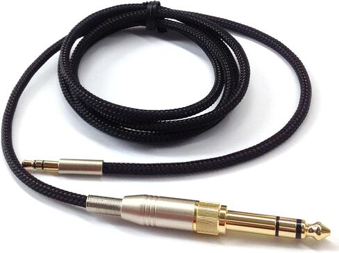 1.5m Replacement Headphone Cable for Philips SHP9500 SHL5505 SHL5705 Sony MDR-1A 10R in Saudi Arabia