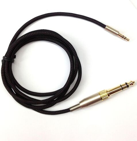 1.5m Replacement Headphone Cable for Philips SHP9500 SHL5505 SHL5705 Sony MDR-1A 10R in Saudi Arabia