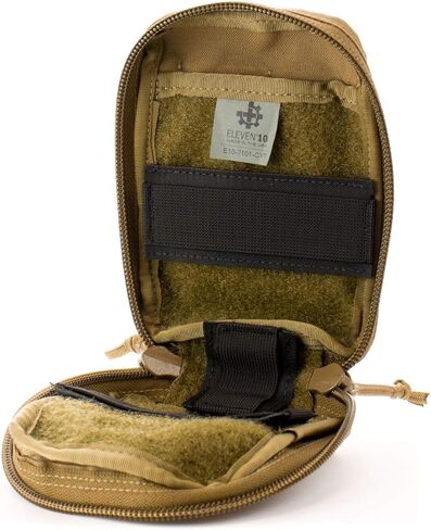 أحد عشر 10 ETAK (مجموعة أدوات مساعدة الصدمات المحسنة) مرفق MOLLE، أسود، حقيبة فقط in Kuwait