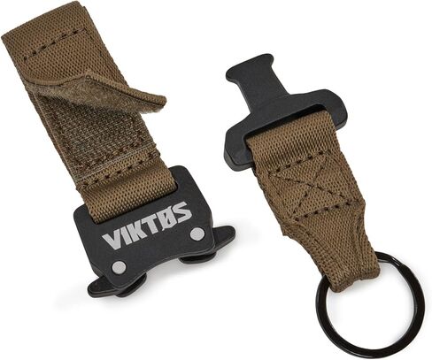 سلسلة مفاتيح حزام إكسسوارات EDC Molle التكتيكية المتينة من VIKTOS Bulldog مع إبزيم سريع التحرير من الألومنيوم in Kuwait