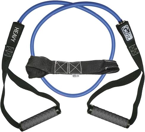 GoFit GF-4TUB-M(30) Pro-Grade Power Tubes with Handles (Red/30 Lbs.) in Saudi Arabia