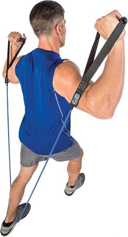 GoFit GF-4TUB-M(30) Pro-Grade Power Tubes with Handles (Red/30 Lbs.) in Saudi Arabia