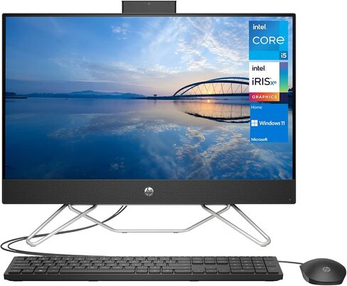 كمبيوتر مكتبي HP 27 بوصة الكل في واحد، ترخيص Microsoft Office مدى الحياة، Intel الجيل الثالث عشر i7-1355U، شاشة FHD، ذاكرة وصول عشوائي 64 جيجابايت، 4 تيرابايت SSD، Intel Iris Xe Graphics، لوحة مفاتيح وماوس لاسلكي، Windows 11 Pro، 32 جيجابايت UFD in Saudi Arabia