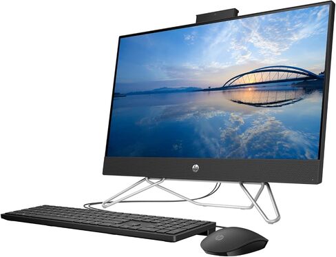 كمبيوتر مكتبي HP 27 بوصة الكل في واحد، ترخيص Microsoft Office مدى الحياة، Intel الجيل الثالث عشر i7-1355U، شاشة FHD، ذاكرة وصول عشوائي 64 جيجابايت، 4 تيرابايت SSD، Intel Iris Xe Graphics، لوحة مفاتيح وماوس لاسلكي، Windows 11 Pro، 32 جيجابايت UFD in Saudi Arabia