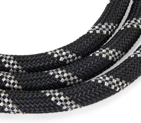 Youly Reflective Braided Rope Dog Leash in Black 6 ft. in Saudi Arabia