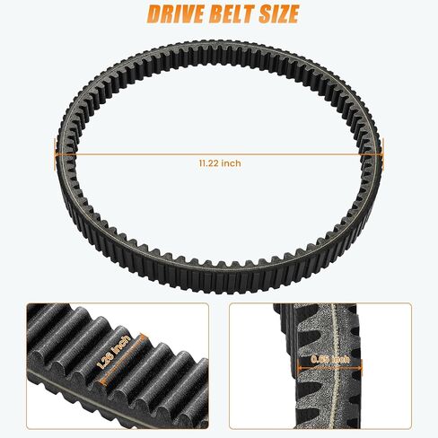 3211113 Drive Belt, Sportsman Belt, 19C3982 ATV UTV Heavy Duty Belt for Polaris Sportsman 330 450 500 570 700 800 Ranger 500 RZR 800 Accessories, Replacement for 3211048, 3211072, 3211077 in Saudi Arabia