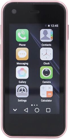 Sudroid Mini Smartphone, World's Smallest Cell Phone, 2.5 Inch, Quad Core, 1GB 8GB, 5MP Dual SIM, HD Unlocked 3G Mobile Phone with Protective Shell () in Saudi Arabia