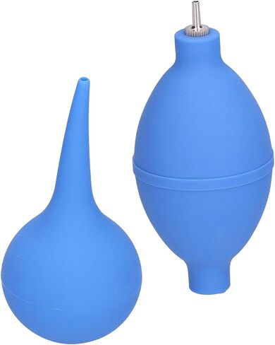 Mini Squeeze Ball Pump, 2Pcs Bulb Air Blower Rubber Mini Dust Blowing Ball Squeeze Precipitator 1 Way Valve Intake Hand Operated, Dust Blowing Ball in Saudi Arabia