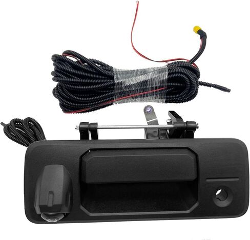 69090-0C090 مقبض الباب الخلفي مع كاميرا الرؤية الخلفية الخلفية متوافق مع 2016-2023 تاكوما، 2014-2021 تندرا - استبدال الكاميرا الاحتياطية # 69090-0C091 in Kuwait