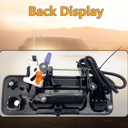 69090-0C090 مقبض الباب الخلفي مع كاميرا الرؤية الخلفية الخلفية متوافق مع 2016-2023 تاكوما، 2014-2021 تندرا - استبدال الكاميرا الاحتياطية # 69090-0C091 in Kuwait