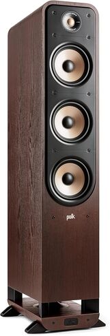 مكبر صوت محيطي Polk Signature Elite ES10 - صوت عالي الدقة معتمد، متوافق مع Dolby Atmos & DTS:X، مكبر صوت 1 بوصة ومكبر صوت 4 بوصة، تقنية منفذ الطاقة لصوت جهير سهل (زوج، أبيض أنيق مغسول) in Kuwait
