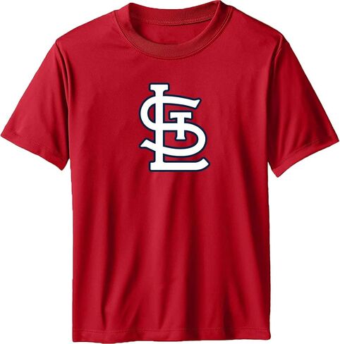 Outerstuff MLB Youth 8-20 Team Color Performance Primary Logo T-Shirt & Shorts Set (X-Large (18-20), Detroit Tigers Navy) in Saudi Arabia
