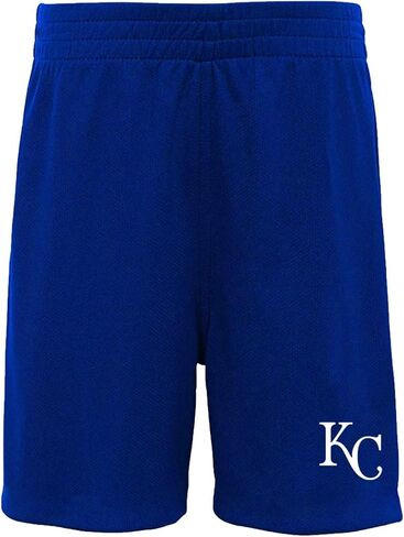 Outerstuff MLB Youth 8-20 Team Color Performance Primary Logo T-Shirt & Shorts Set (X-Large (18-20), Detroit Tigers Navy) in Saudi Arabia
