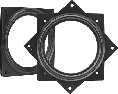 4Pack 4Inch Lazy Susan Hardware 5/16" Thick Square Lazy Susan Turntable Bearings Plate, 300lbs Capacity Rotating Swivel Bearing Plate, Lazy Susan Turntable Base for Serving Trays, Kitchen in Saudi Arabia