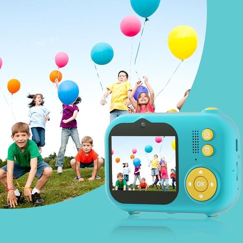 Kids Camera,Kids Camera for Girls,Kids Digital Camera Kids Video Camera for vlogging with 32GB SD Card,Toddler Toys Christmas Birthday Gifts for Girls Age 3-9 in Saudi Arabia