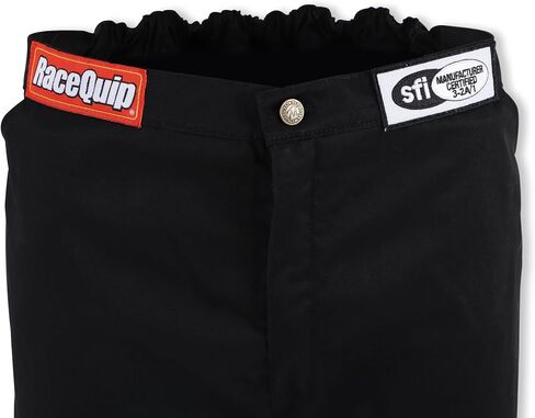 RaceQuip Racing Driver بدلة حريق سروال طبقة واحدة SFI 3.2A/ 1 أسود كبير 112005 in Kuwait