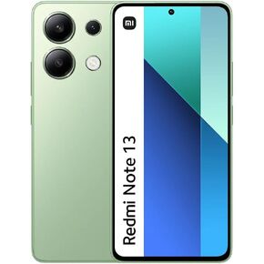 Xiaomi Redmi Note 13 4G LTE (128GB + 8GB) 6.67" 108MP Triple (for Tmobile Mint Tello & Global) Global Bands Unlocked (Mint Green)