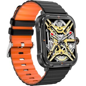 Smart Watch (Answer/Make Calls), 1.83" Smart Watches for Men Women Digital Watch Fitness Tracker with 100+ Sport Modes Heart Rate Monitor Watch for iOS Android Phones Waterproof
