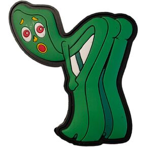 Semper Gumby Patch 2.0, 3" PVC Rubber Morale Tactical Hook and Loop Backed Patch, Made in The USA in Saudi Arabia