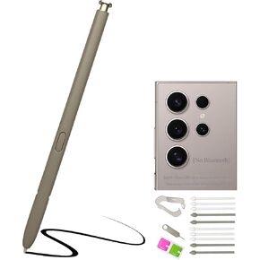 (Without Bluetooth) s24 Ultra 5g Stylus Pen Replacement Touch s Pen Parts for Samsung Galaxy s24 Ultra SM-S928 (5G) 6.8'' -Yellow Gold
