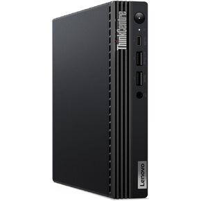 Lenovo ThinkCentre M70q Gen 4 Home & Business Mini Desktop (Intel i7-13700T 16-Core, 16GB RAM, 128GB PCIe SSD, Intel UHD 770, WiFi, Bluetooth, Black, Win 11 Pro)